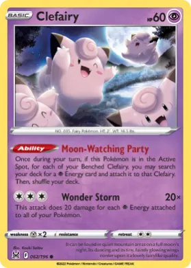 Clefairy (LOR 62) Lost Origin