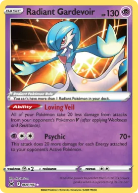 Radiant Gardevoir (LOR 69) Lost Origin