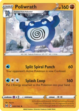 Poliwrath (LOR 85) Lost Origin