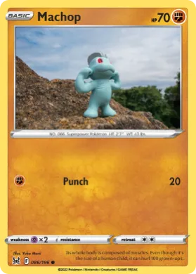 Machop (LOR 86) Lost Origin