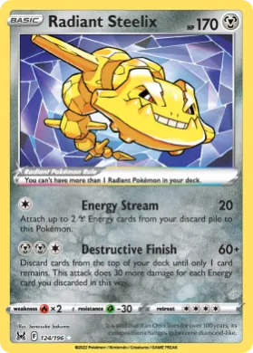 Radiant Steelix (LOR 124) Lost Origin