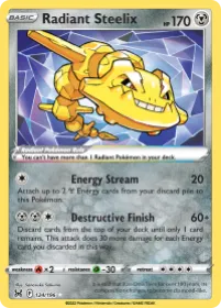 Radiant Steelix (LOR 124) Lost Origin