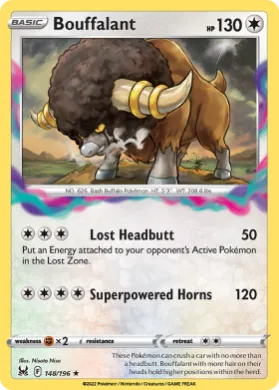 Bouffalant (LOR 148) Lost Origin