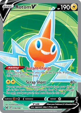 Rotom V (LOR 176) Lost Origin