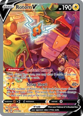 Rotom V (LOR 177) Lost Origin