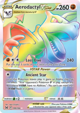 Aerodactyl VSTAR (LOR 199) Lost Origin