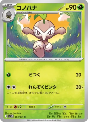 コノハナ (Nuzleaf) (SV5M 4) Cyber Judge