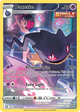 Banette (LOR TG07) Lost Origin