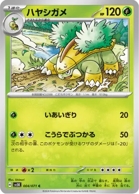 ハヤシガメ (Grotle) (SV5K 4) Wild Force
