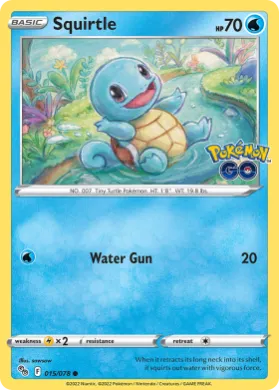 Squirtle (PGO 15) Pokémon GO