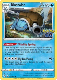 Blastoise (PGO 17) Pokémon GO