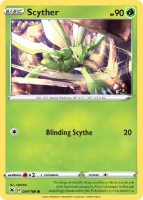 Scyther (ASR 4) Astral Radiance