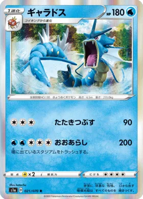 ギャラドス (Gyarados) (S1a 21) VMAX Rising