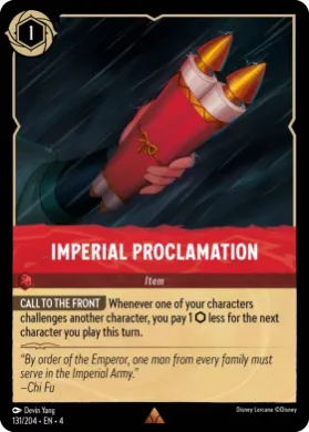 Imperial Proclamation (4URS 131) Ursula's Return