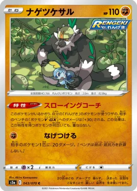 ナゲツケサル (Passimian) (S5a 43) Matchless Fighter