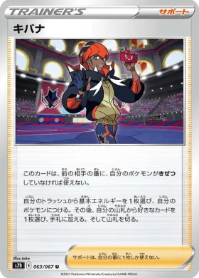 キバナ (Raihan) (S7D 63) Towering Perfection