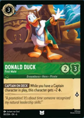 Donald Duck (6AZS 80) Azurite Sea