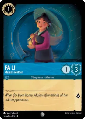 Fa Li (4URS 143) Ursula's Return