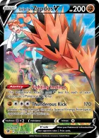 Galarian Zapdos V (ASR TG19) Astral Radiance