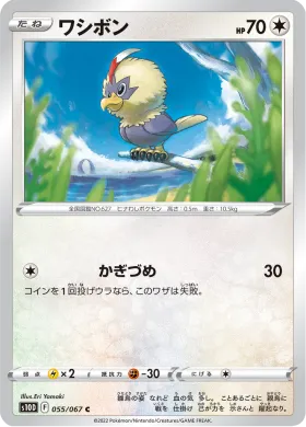 ワシボン (Rufflet) (S10D 55) Time Gazer