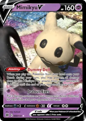 Mimikyu V (BRS 68) Brilliant Stars