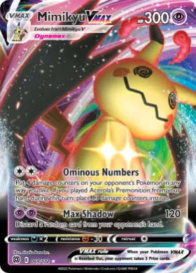 Mimikyu VMAX (BRS 69) Brilliant Stars