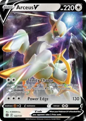 Arceus V (BRS 122) Brilliant Stars