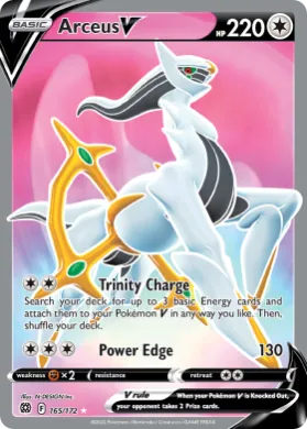 Arceus V (BRS 165) Brilliant Stars