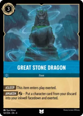 Great Stone Dragon (4URS 167) Ursula's Return