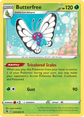 Butterfree (FST 3) Fusion Strike