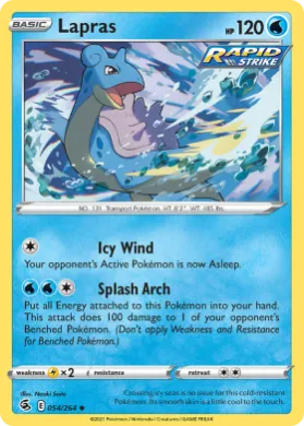 Lapras (FST 54) Fusion Strike