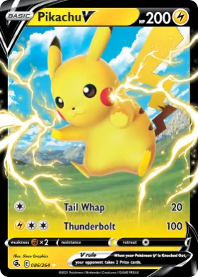 Pikachu V (FST 86) Fusion Strike