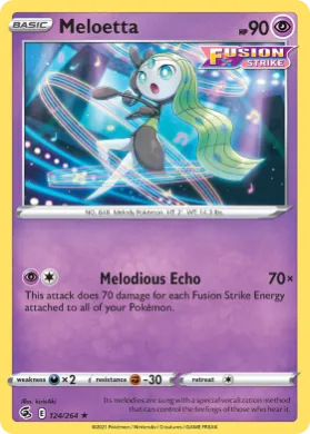 Meloetta (FST 124) Fusion Strike