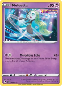 Meloetta (FST 124) Fusion Strike