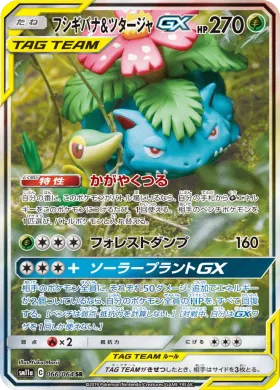 フシギバナ&ツタージャGX (Venusaur Snivy GX) (SM11a 066) Remix Bout