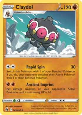Claydol (FST 145) Fusion Strike