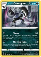 Galarian Obstagoon (FST 161) Fusion Strike