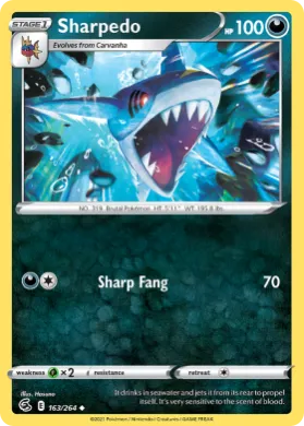 Sharpedo (FST 163) Fusion Strike