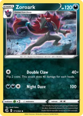 Zoroark (FST 171) Fusion Strike