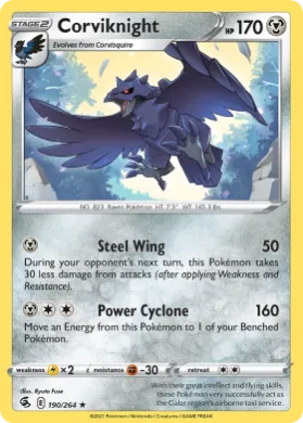 Corviknight (FST 190) Fusion Strike