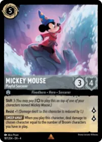 Mickey Mouse (4URS 187) Ursula's Return