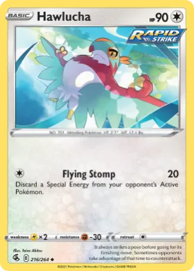 Hawlucha (FST 216) Fusion Strike