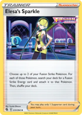 Elesa's Sparkle (FST 233) Fusion Strike