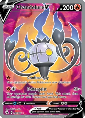 Chandelure V (FST 247) Fusion Strike