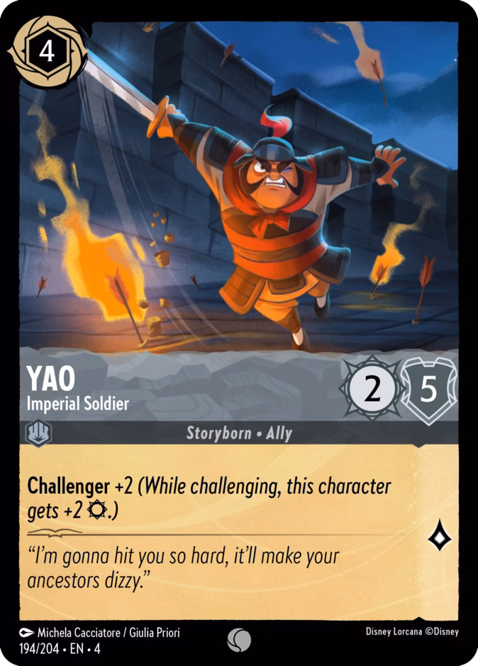 Yao - Imperial Soldier 194/204