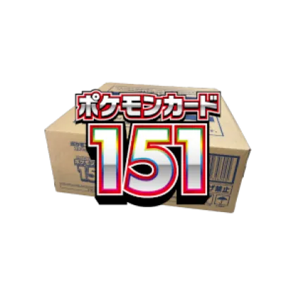 Pokémon Card 151 Booster Box Case