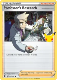 Professor's Research (Professor Oak) (CEL 23) Celebrations