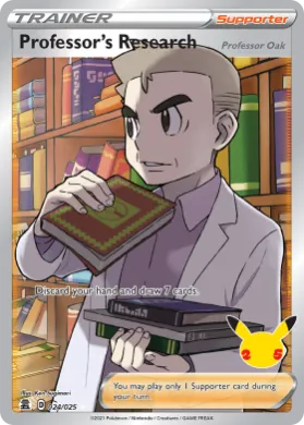 Professor's Research (Professor Oak) (CEL 24) Celebrations