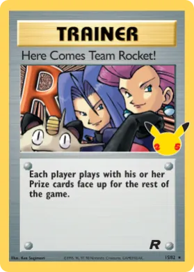 Here Comes Team Rocket! (CEL 15) Celebrations