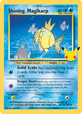 Shining Magikarp (CEL 66) Celebrations